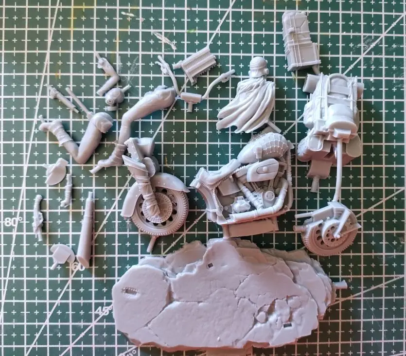 Buyer photo of this resin kit