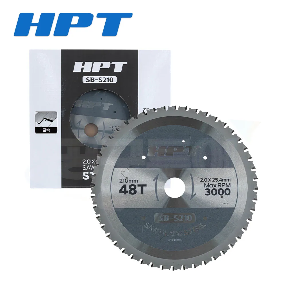 For HPT Metal SB-S210 circular saw blade for HPT Metal Saw blade outer diameter 210 metal saw blade cutting stone MS142