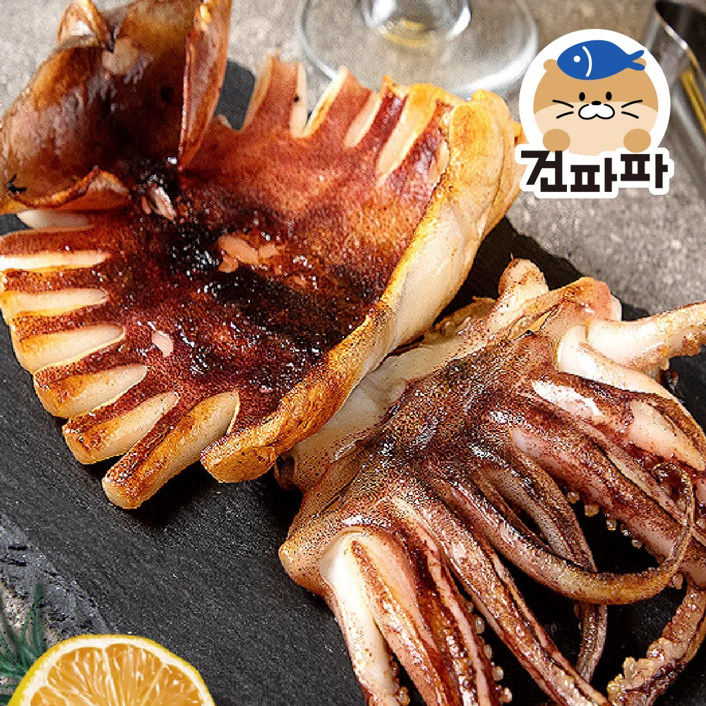 [품질보증] 구룡포건조 원양산 반건조오징어 피데기 왕왕특 5미 (약 810g) - 3