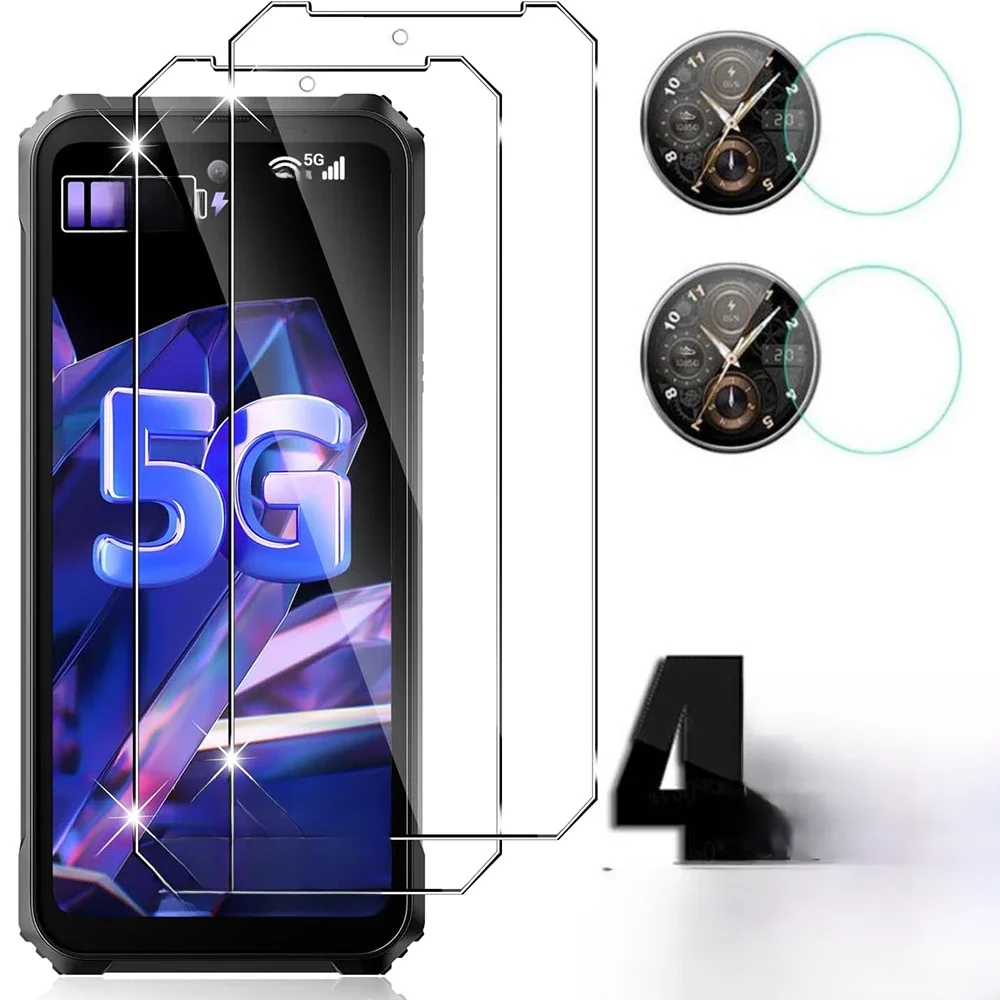 Dla Blackview BV9300 Pro Ochrona ekranu Szkło hartowane Ochrona obiektywu Folia szklana dla Blackview BV9300Pro — zdjęcie 2