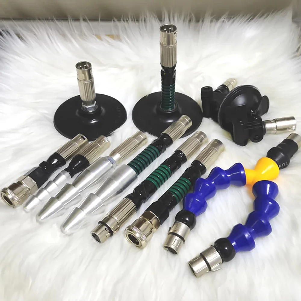 Pièces de moteur linéaires alternatives, support de ventouse 3 XLR, connecteur d'extrémité, raccords pneumatiques pour machine avec connecteur 3XLR