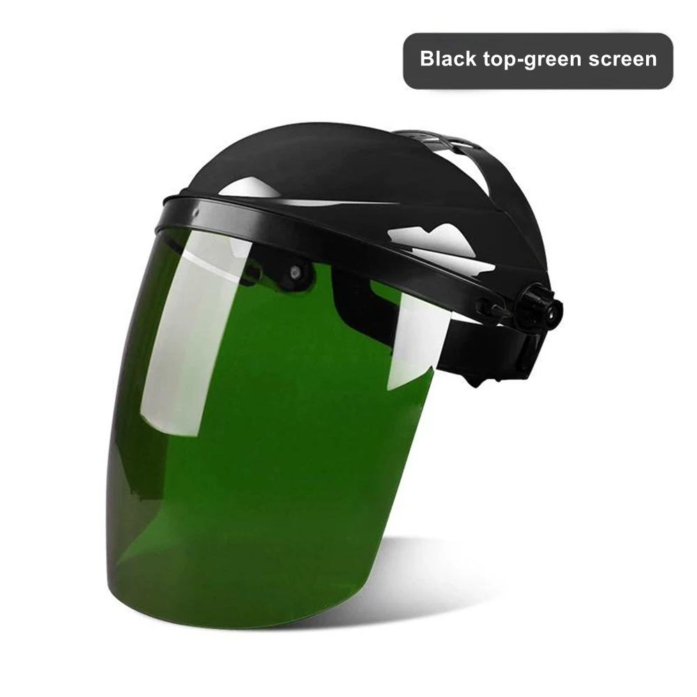 Electric Welding Protective Helmet Cover Face Head Mounted Welder Shield Mask Polished Anti-splash MIG Argon Arc Welding