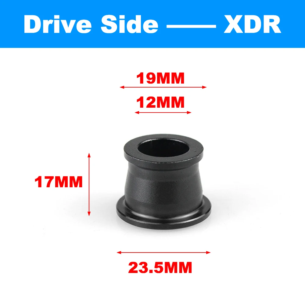180 240 350 Hinterradnaben-Endkappe durch Endkappe 12 mm x 142 mm 148 mm Rennrad-MTB-Fahrradnabe HG XD XDR MS-Kappen Fahrradnaben-Konverter-Adapter