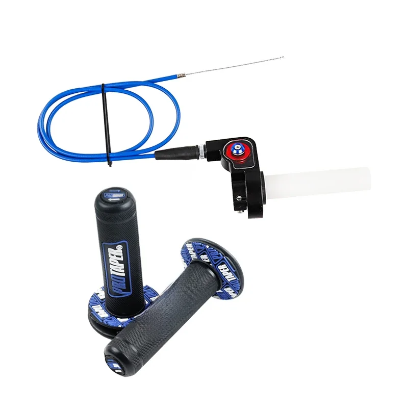 Renn griff Handgriffe 120 Quick Twist Gas Gashebel mit cm Gaszug für Motorrad Motocross ATV Dirt