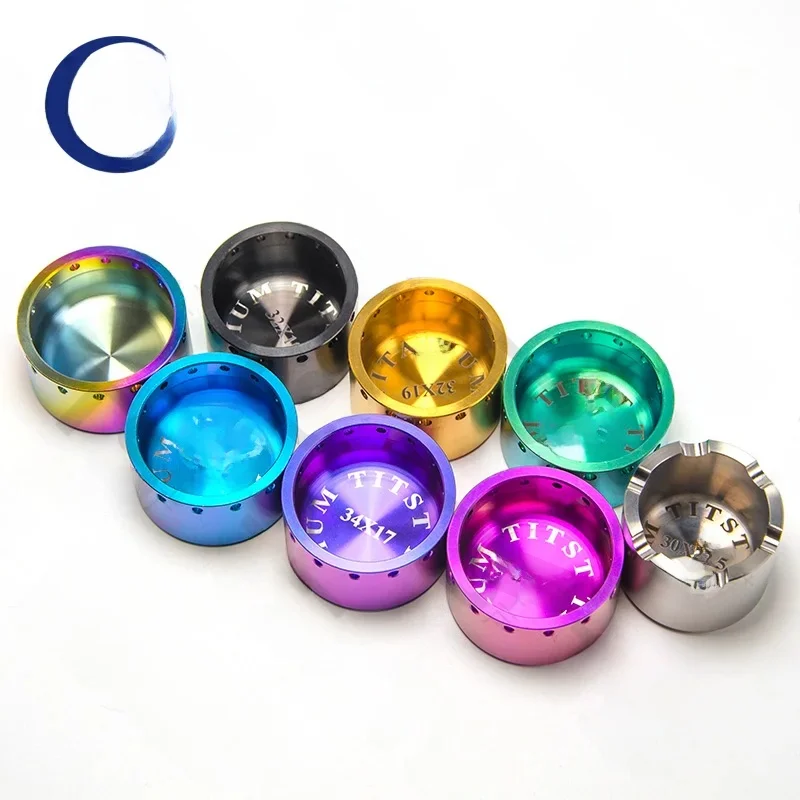 Piston en titane modifié pour moto, usine en titane TS, étrier à quatre à deux, TC4, 30x22.5mm, 32 bronch9 mm, 34x17mm, 1PC