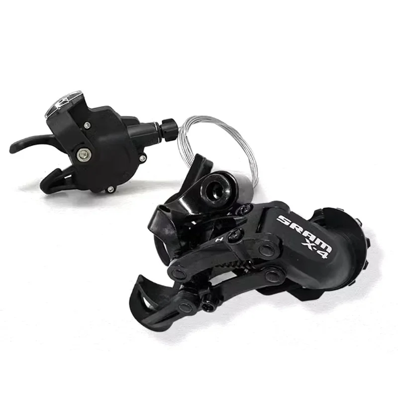 AliExpress UK SRAM X4 7/8 SPEED MTB Bike Shifter Trigger Bicycle Rear Derailleur Black & Silver