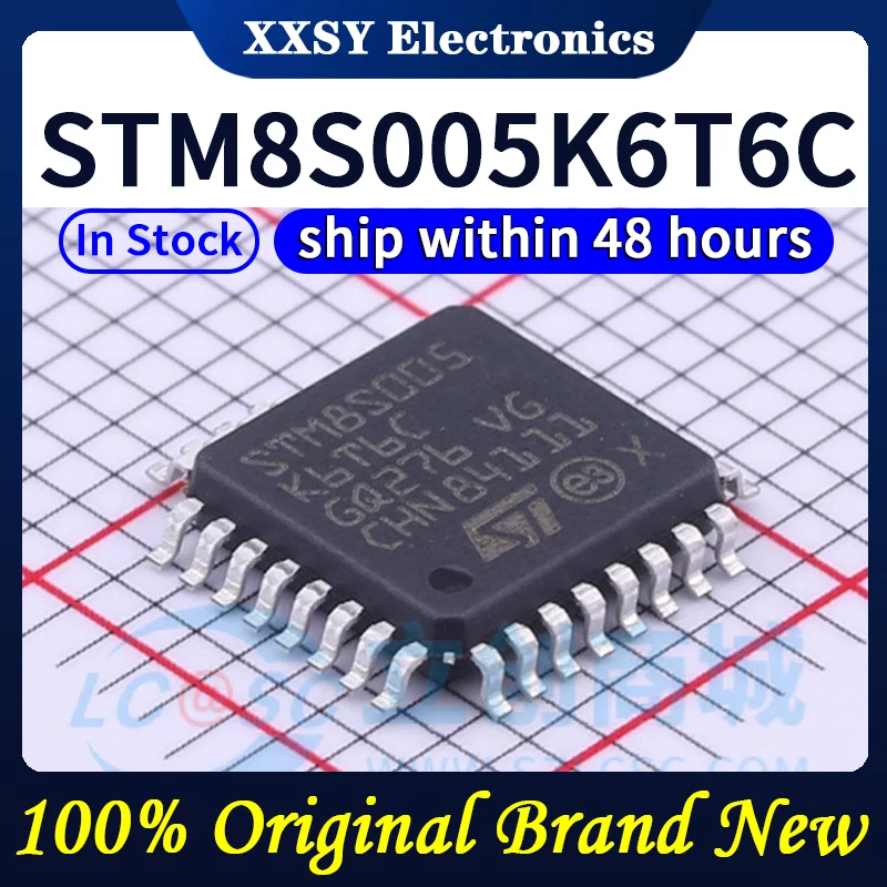 

STM8S005K6T6C 8S005K6T6C LQFP32 100% Quality Original New