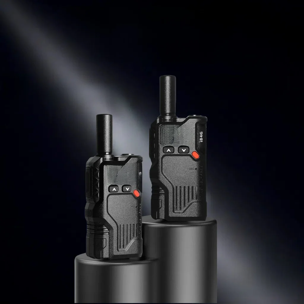 2PCS Free-license Mini 2w Walkie Talkie E23 Loud Speaker LED Display CE PMR 446MHz Analog Two Way Radio