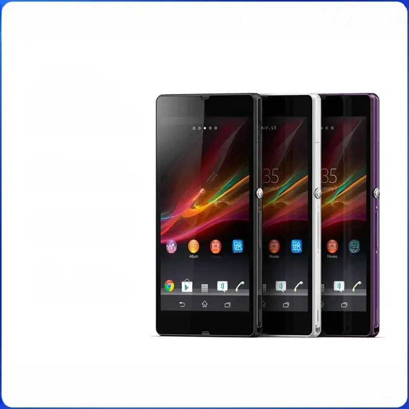Sony Xperia Z C6602 C6603 odnowiony oryginalny odblokowany telefon komórkowy 3G 4G telefon 5.0 czterordzeniowy 16GB 2GB RAM 1080P LTE NFC Smatphone — zdjęcie 2