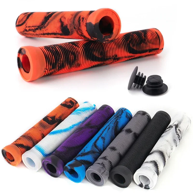 AliExpress BUCKLOS Rubber Bicycle Handlebar Grips Non-slip Mtb Cuffs Lengthening and Thickening Soft Scooter Bike