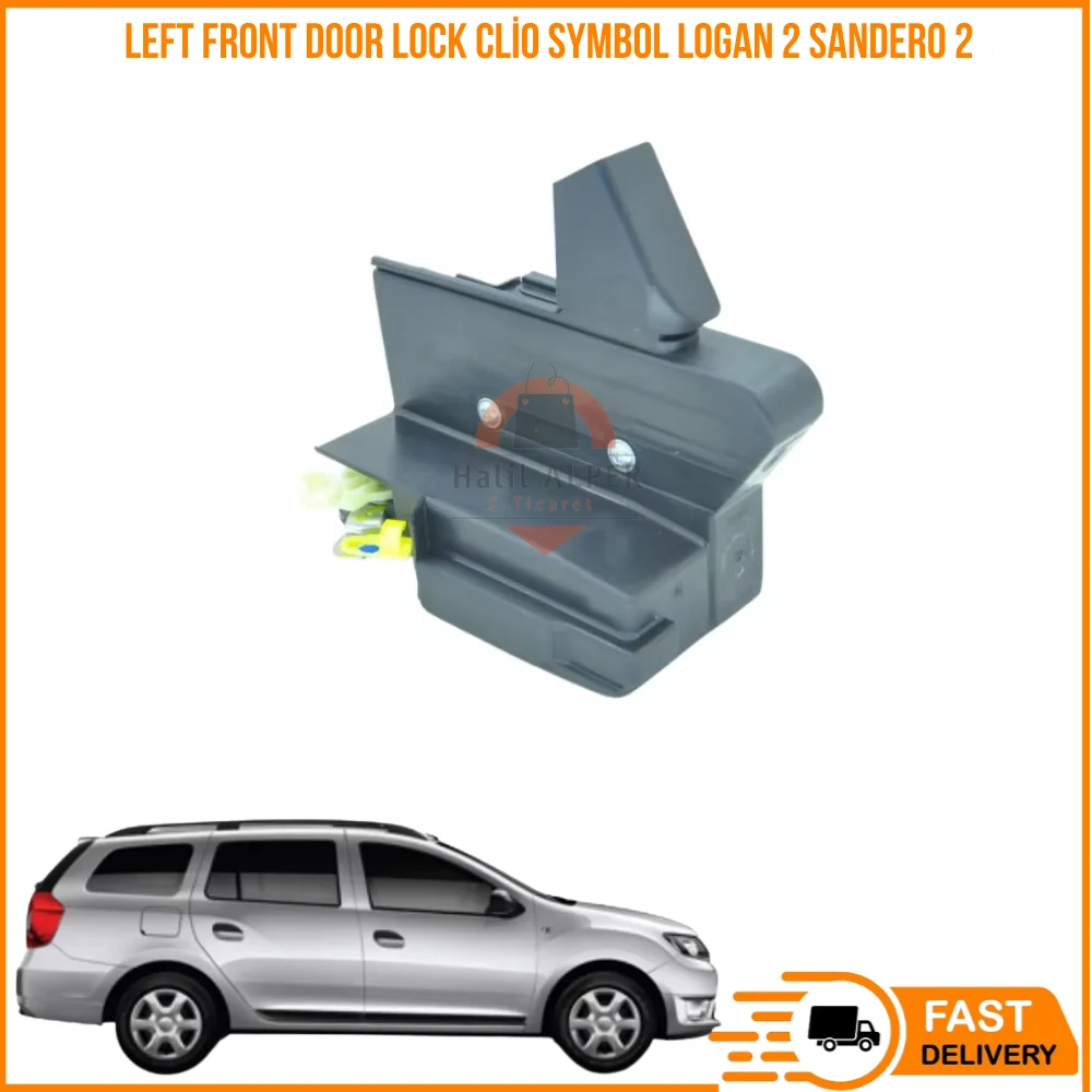 For Left front door lock Clio symbol Logan 2 Sandero 2 8050warehouse 19R fast shipping from warehouse