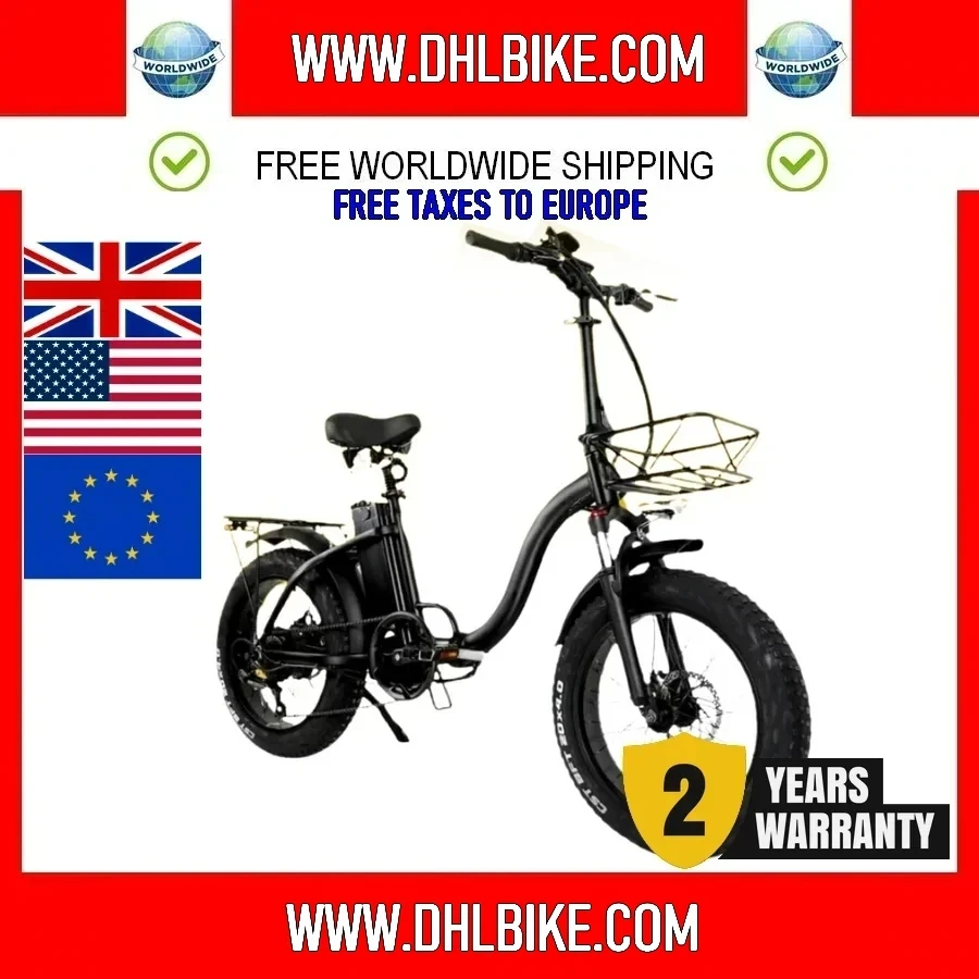 R 8S 800W Opvouwbare Kleur Instrument Elektrische Fiets 48v20ah Lithium Batterij 4.0 Dikke Band 20 Inch Sneeuw Ebike Motorfiets