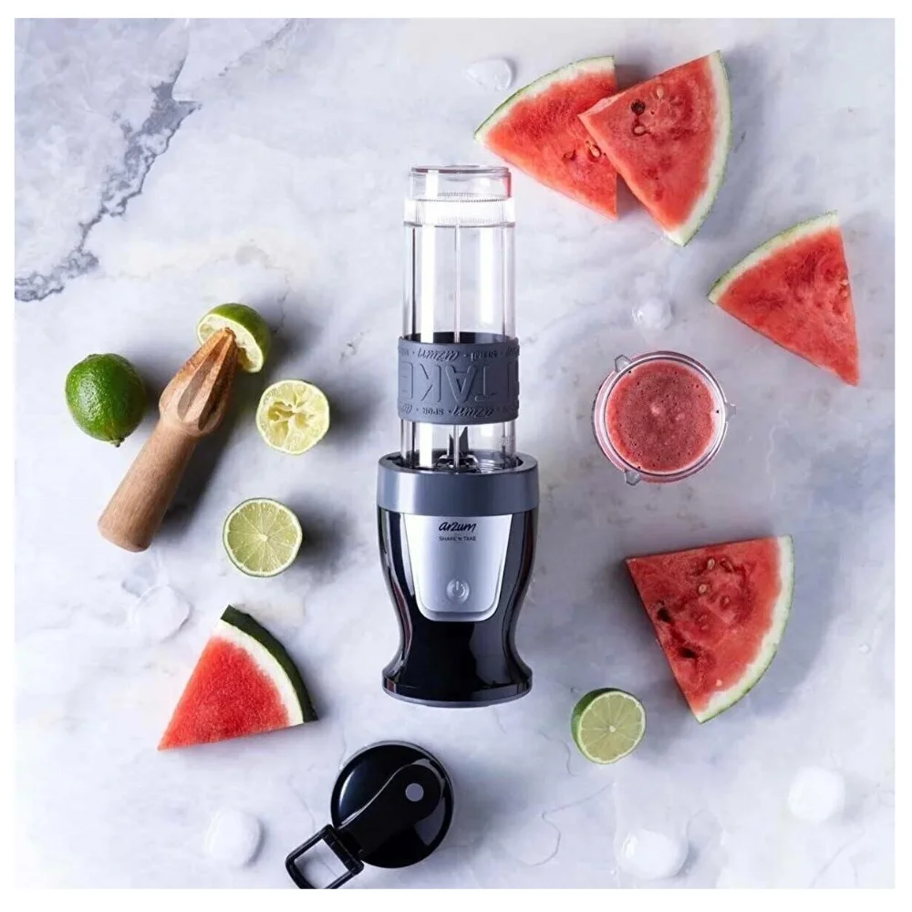 Blender Take Black Personal 300 W Smoothie Blender Ergonomic Stylish Design Gift Electronic Small Home And Kitchenware Decor Pro