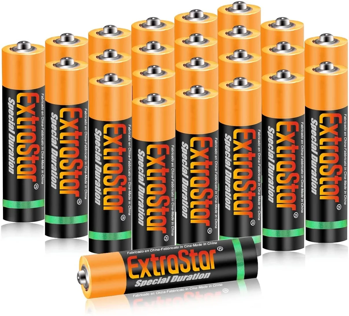 Dacada2005 1,5 volt range 24 AA battery long life battery Performance 24 pack Blister pack 4 retractable battery dry carbon non Mercury Zinc carbon