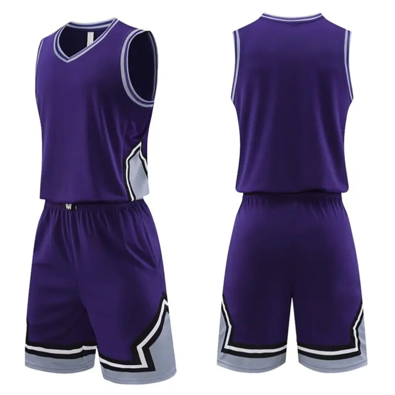 Uniforme de basquete para homens, camisa e calças personalizadas, roupa esportiva de secagem rápida para crianças, clube, equipe universitária, terno profissional, 23-24