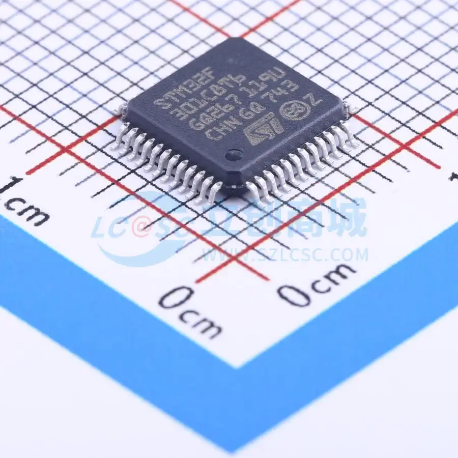 STM32F301C8T6 Em estoque Alta qualidade Original Novo