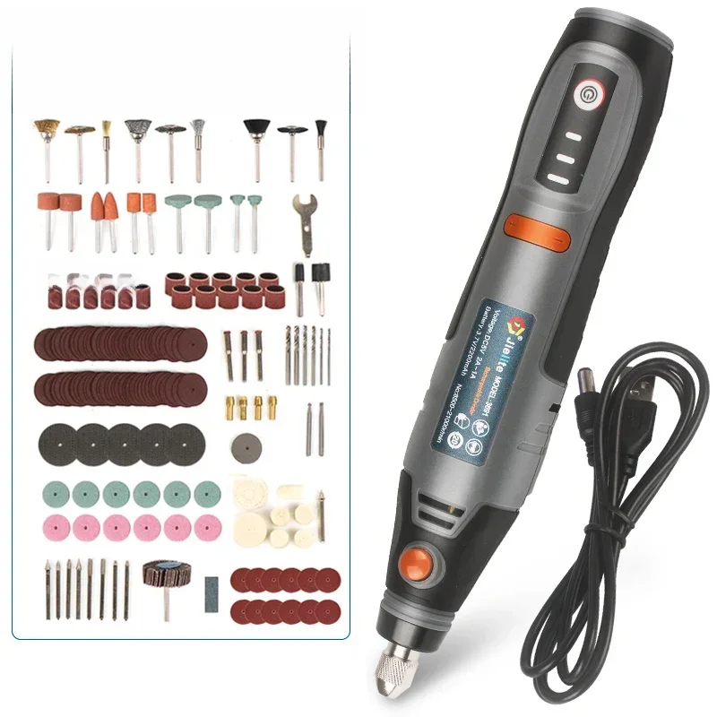 Mini Cordless Rotary Tool 3.7V Electric Drill Pen Drilling Machine Rechargeable for Jade Polishing Drilling Engraving Cutting