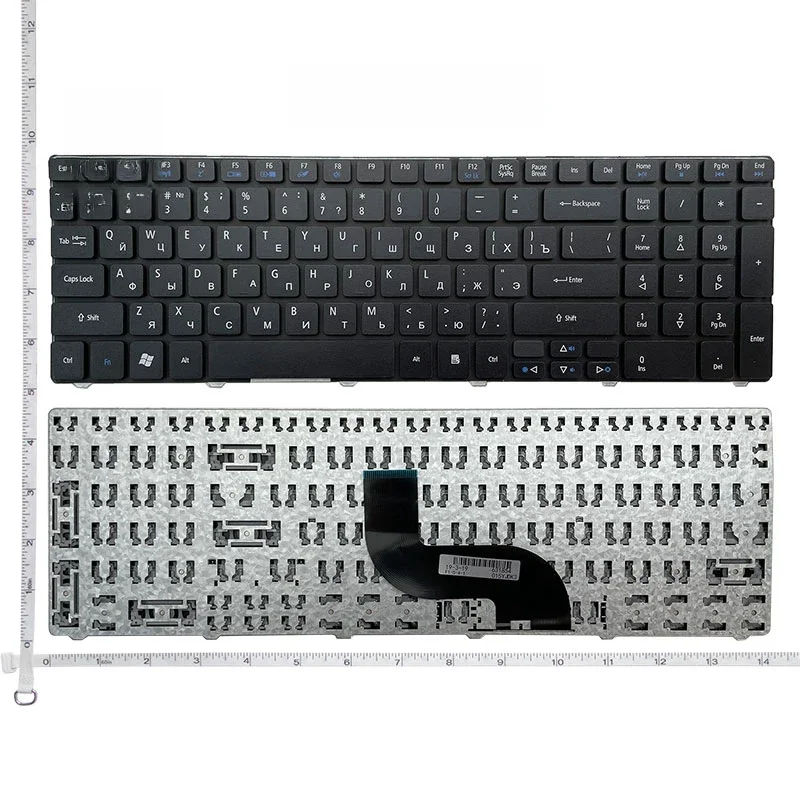 Klawiatura US/RU/UK/SP do Acer Aspire 5742 5430 5542 5560G 5536/G 5738 5342 5349 5810/T 5820/T/TG 5750/G 5536/TG 7741 5350 E1-571 — zdjęcie produktu 7