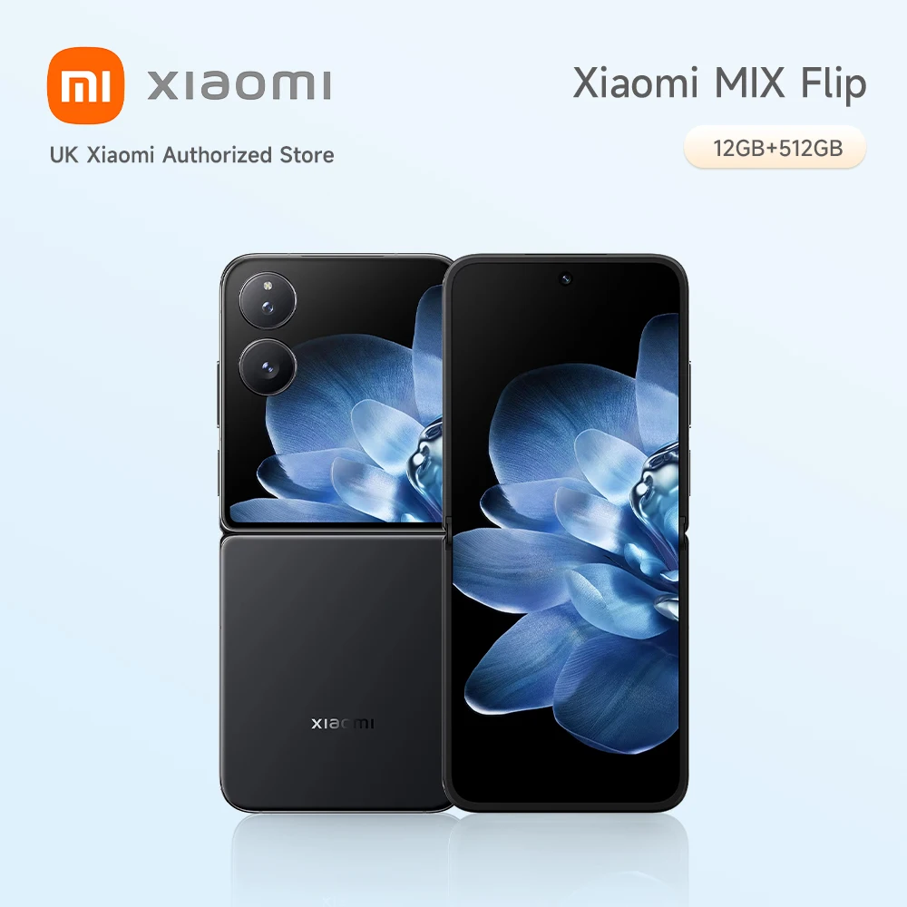 Xiaomi MIX Flip 12+512GB Black / Purple (Buy & Get Readly VIP Free)