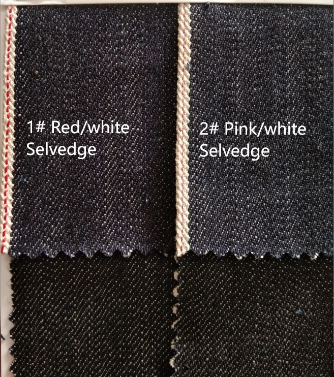 14.3 oz Rope Dyeing Raw Selvedge Denim Fabric Affordable Selvage Jeans Material Wholesale And OEM W387134