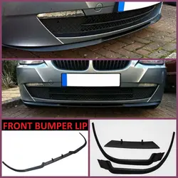 For BMW Z4 E85 E86 CUPRA R FRONT SPOILER BUMPER LIP Euro Spoiler Lip Universal 3 pcs Body Kit Splitter Car Accessories Styling