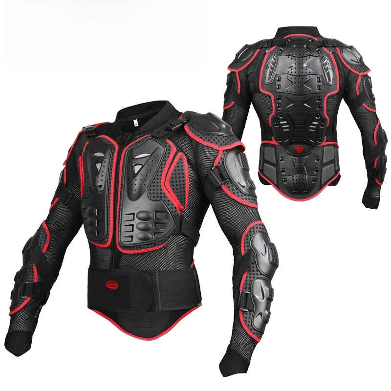 SULAITE Motorjas Racing Armor Protector ATV Motocross Lichaamsbescherming Jas Kleding Beschermende uitrusting