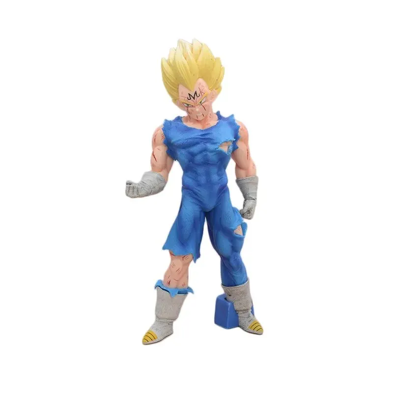 Collection de figurines Dragon Ball Majin Vegeta, modèle cancers, figurine en vinyle, beurre, 20cm