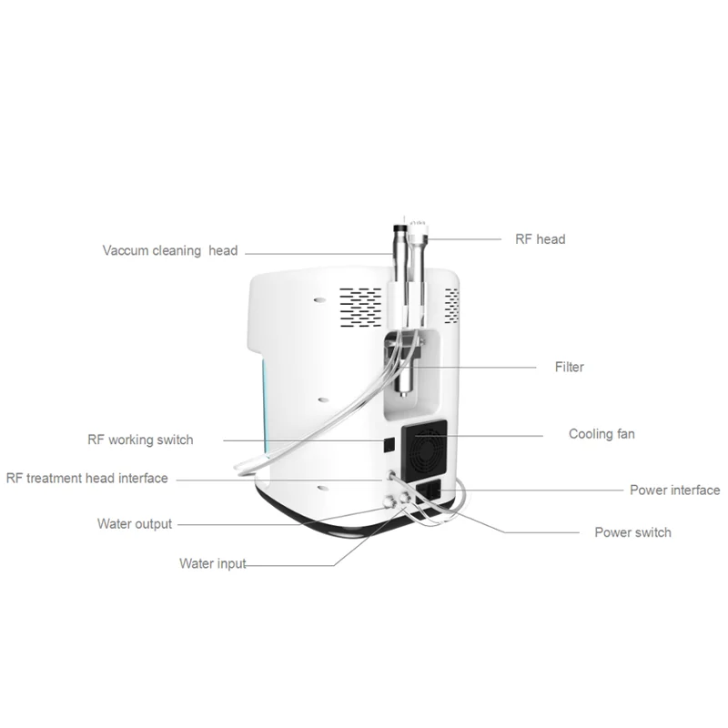 Multifunktion ale Hydro derma brasion/Mikro derma brasion Haut aufhellung Schönheits maschine Mitesser Entfernung Diamant Derma brasion Gerät