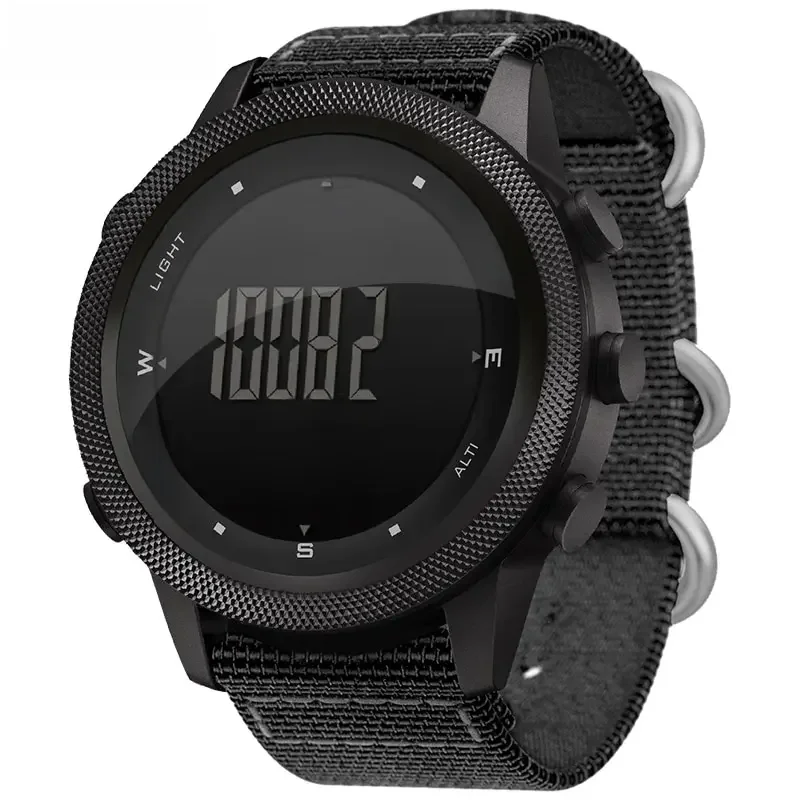 NORTH EDGE APACHE-46 Männer Digitaluhr Outdoor Sport Laufen Schwimmen Outdoor Sport Uhren Höhenmesser Barometer Kompass WR50M