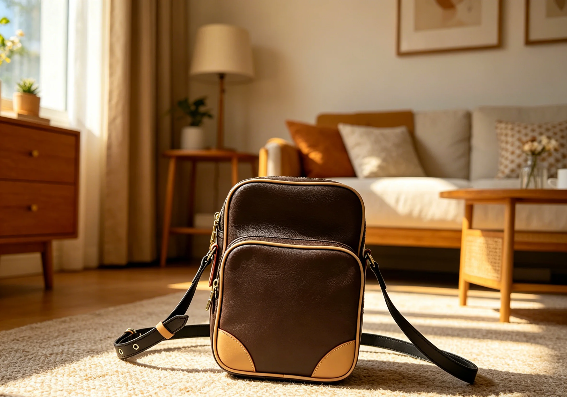 

2026 Size: 20x15x10 cm no box New Model - Versatile and Fashionable PU Leather Bag - Durable, High-Quality and Affordable