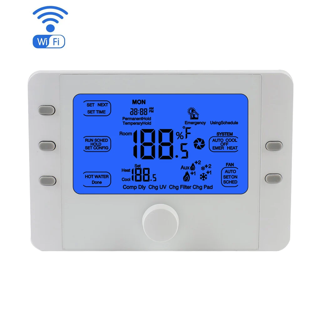 Thermostat smart home product customization link