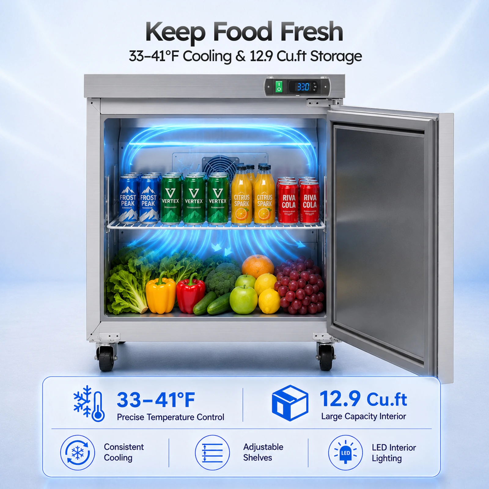 Commercial Refrigerator, 29