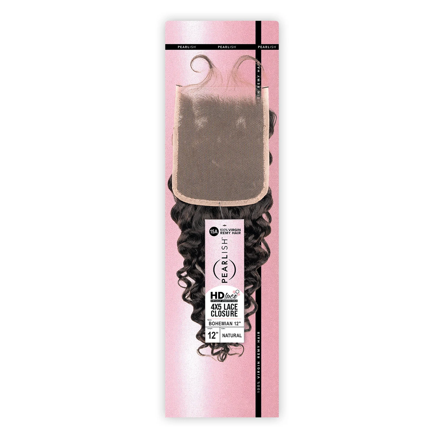 

Sensationnel Virgin Remy Человеческие волосы Плетение Перламутровые 4X5 HD Кружевная застежка в богемном стиле 12 дюймов