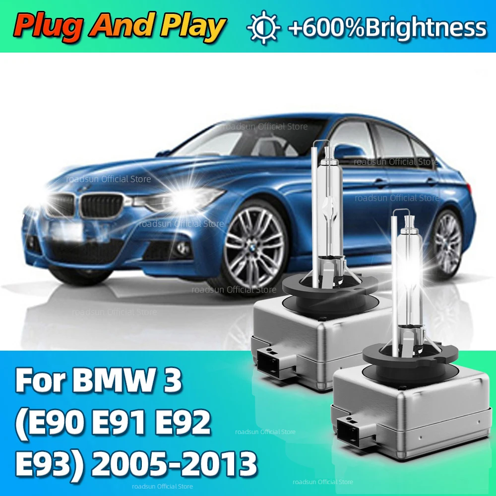 

2 шт. HID ксеноновые лампы 35 Вт Автомобильная фара 6000K лампа для BMW 3 E90 E91 E92 E93 2005 2006 2007 2008 2009 2010 2011 2012 2013