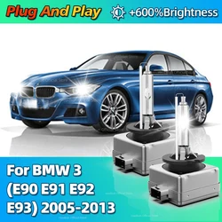 2Pcs HID Xenon Bulbs 35W Car Headlight 6000K Lamp For BMW 3 E90 E91 E92 E93 2005 2006 2007 2008 2009 2010 2011 2012 2013