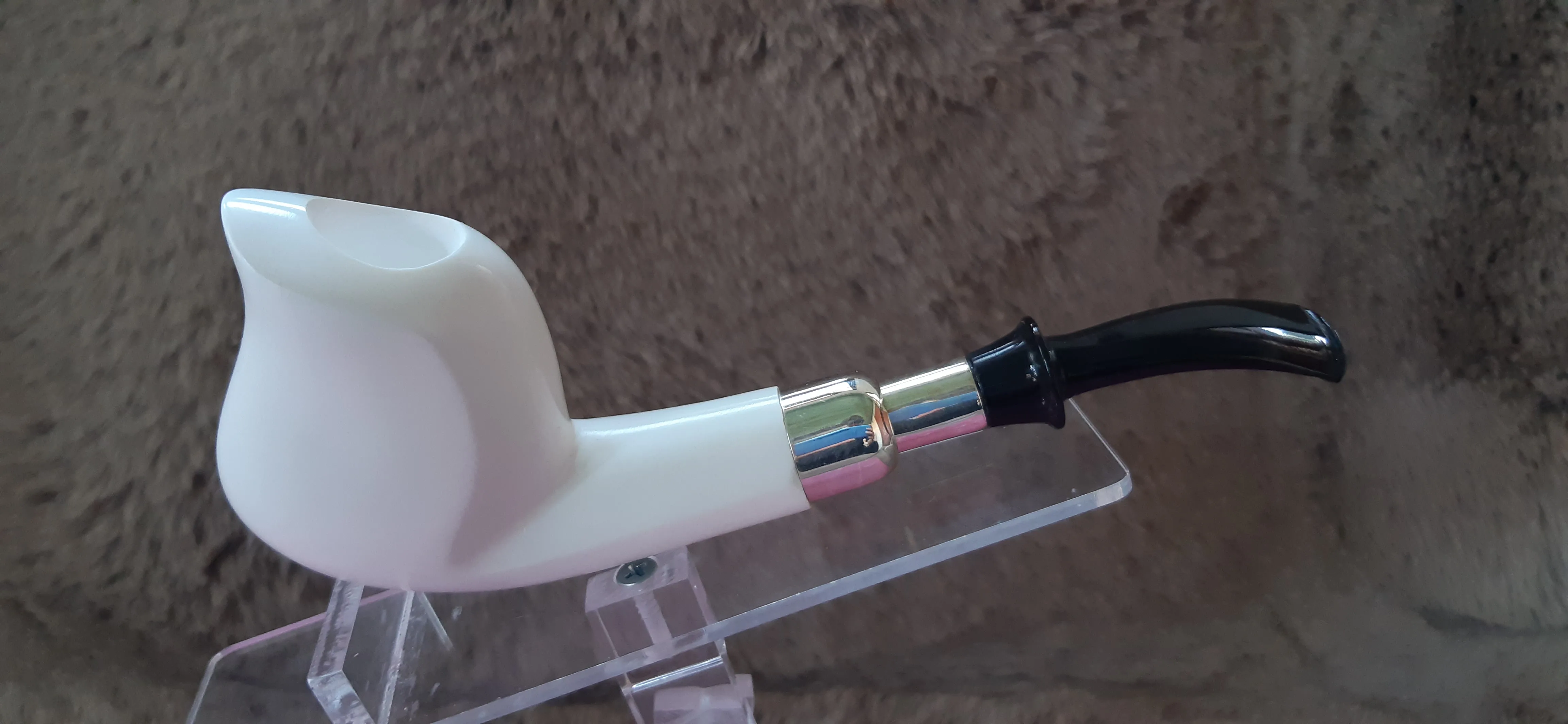 

Handmade Block Meerschaum Pipe