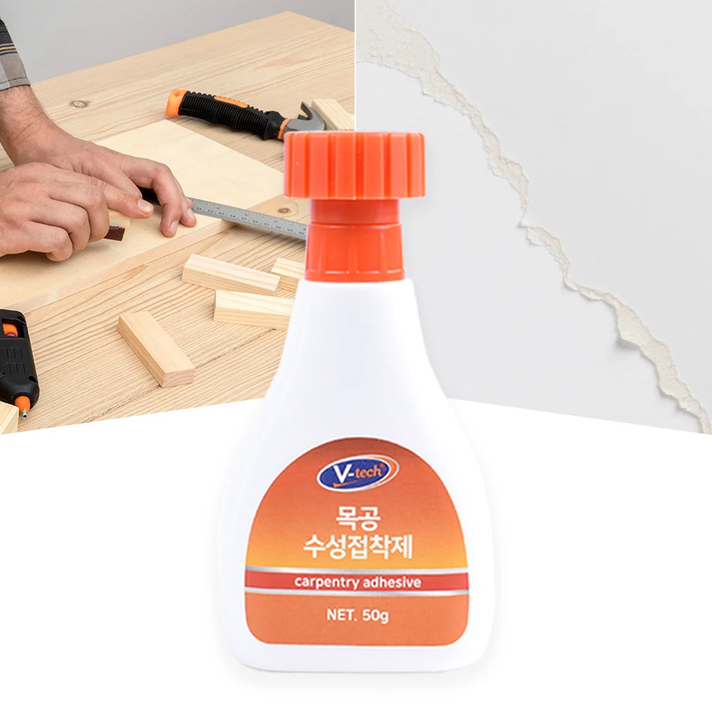 VT-047 V-TECH woodwork water-based glue Wood nozzle type wallpaper rubber leather 50g