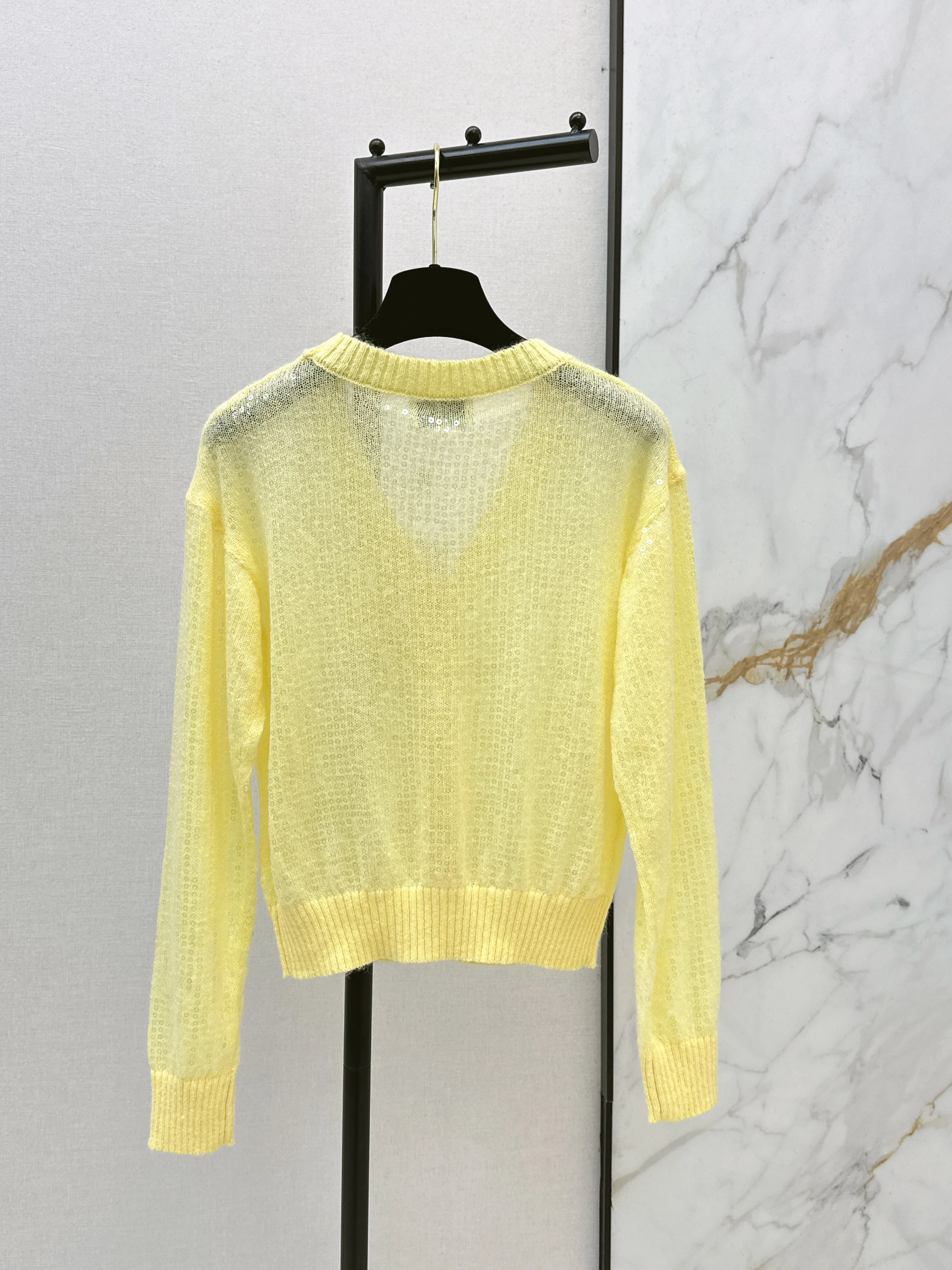 2026 Early Spring New Casual Fashion Embroidered Crew Neck Short Sleeve Sweater