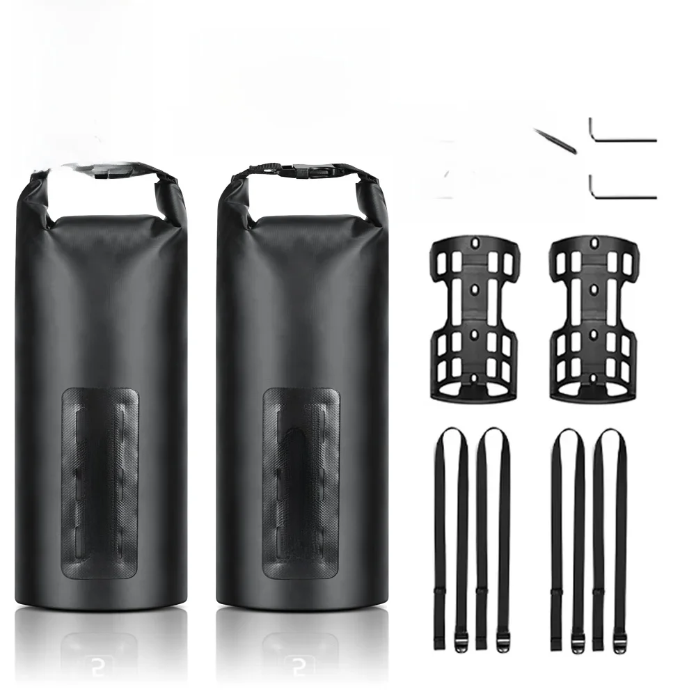 AliExpress NEWBOLER 2024 Portable Waterproof Bike Fork Bag 5L Portable Bike Bag Electric Scooter Bag Bicycle Front Bag  Bicycle Fork Bag