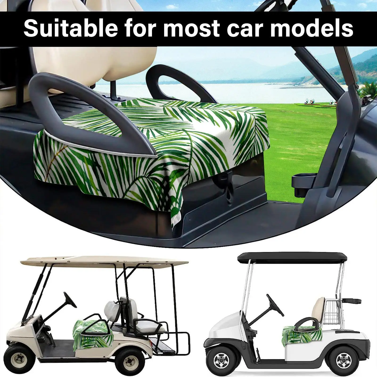 غطاء مقعد عربة الجولف، بطانية مقعد سيارة الجولف تحافظ على المقعد، ملحقات سيارة الجولف الرائعة، بطانية منشفة مقعد السيارات في النادي