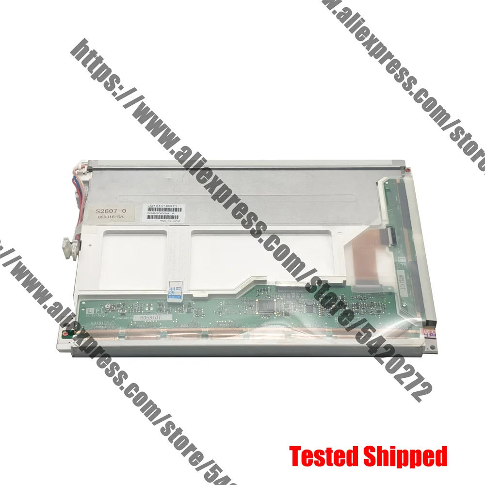 100% original test  LCD SCREEN LQ104V1DG72 LQ104V1DG71 10.4 inch