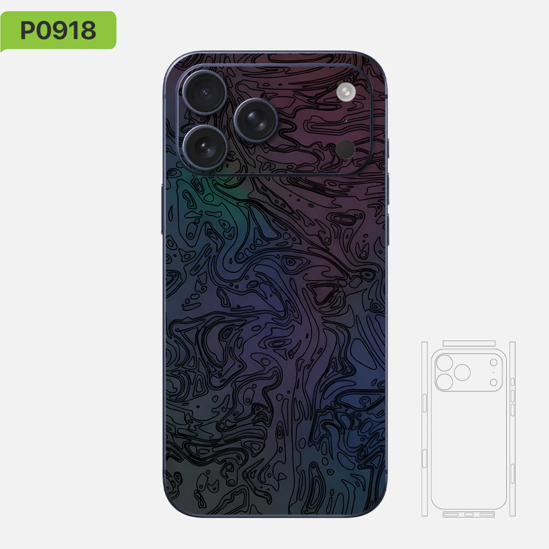 Premium Skin wrap decal, for iPhone 17/16/15/14/13, Sticker vinyl, IP053
