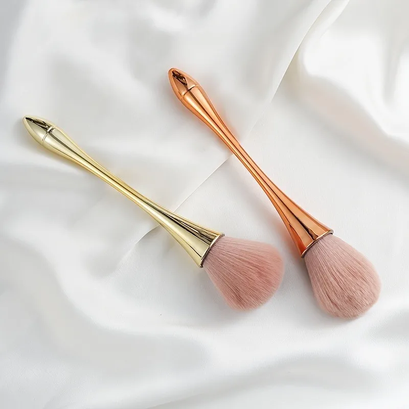 Large Soft Bristle Nail Dust Brush – Gentle & Effective Brush for Nail Cleaning, Dust Removal, and Manicure Pedicure Tools