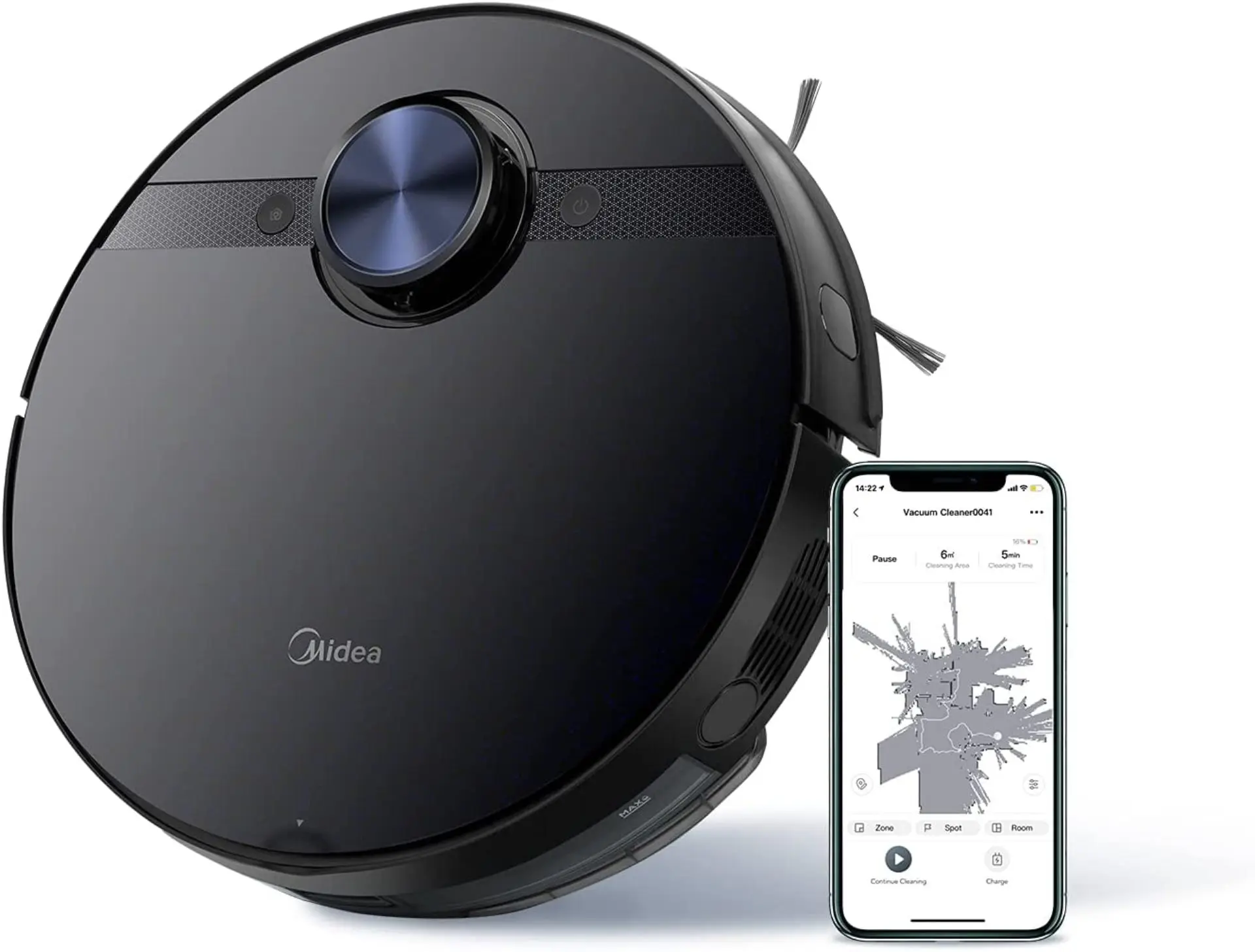 Pièces de rechange pour aspirateur Midea M7 M71CN i10, brosse latérale principale, filtre HEPA, vadrouille Everths