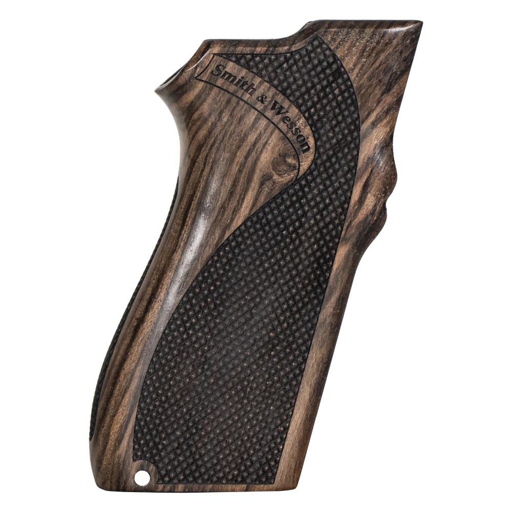 Imagem -02 - Salvatore Walnut Pistola Grip Revólver para Smith & Wesson 5904 Caça Acessórios