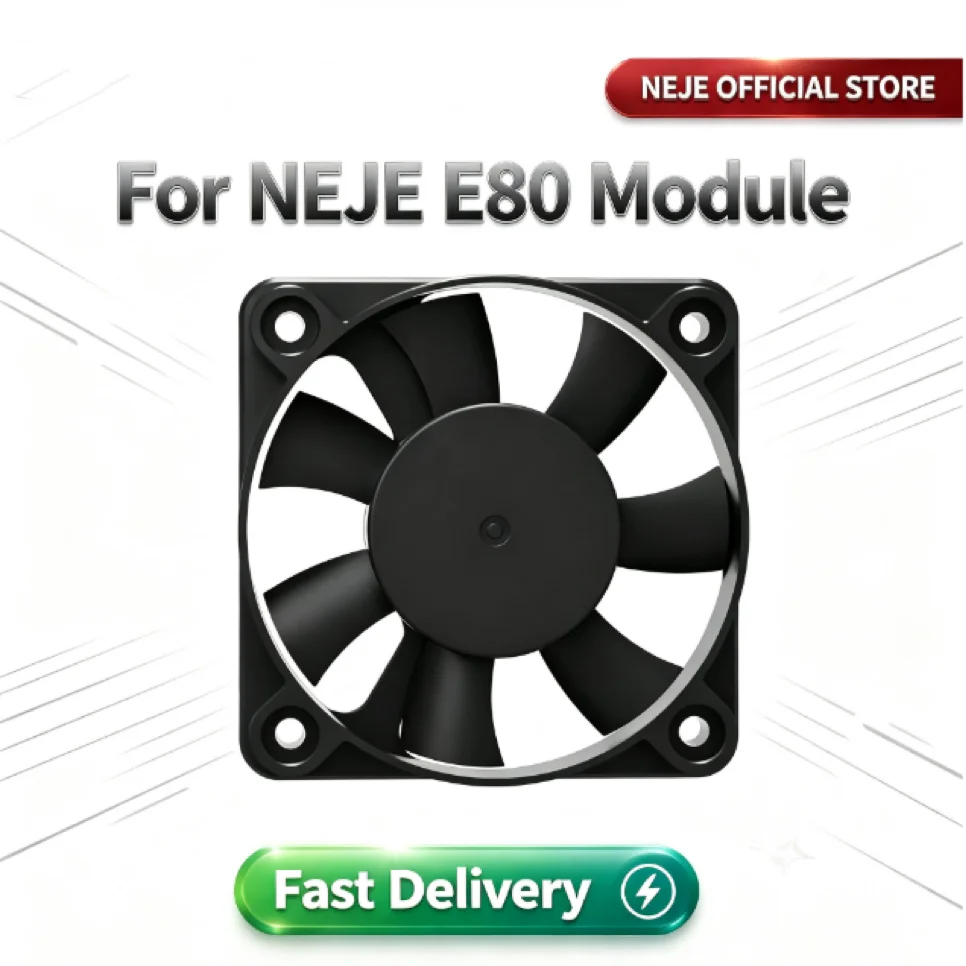 High Speed 10800RPM Double Ball Bearing Cooling heat sink Compatible with E80 Laser Module Replacement