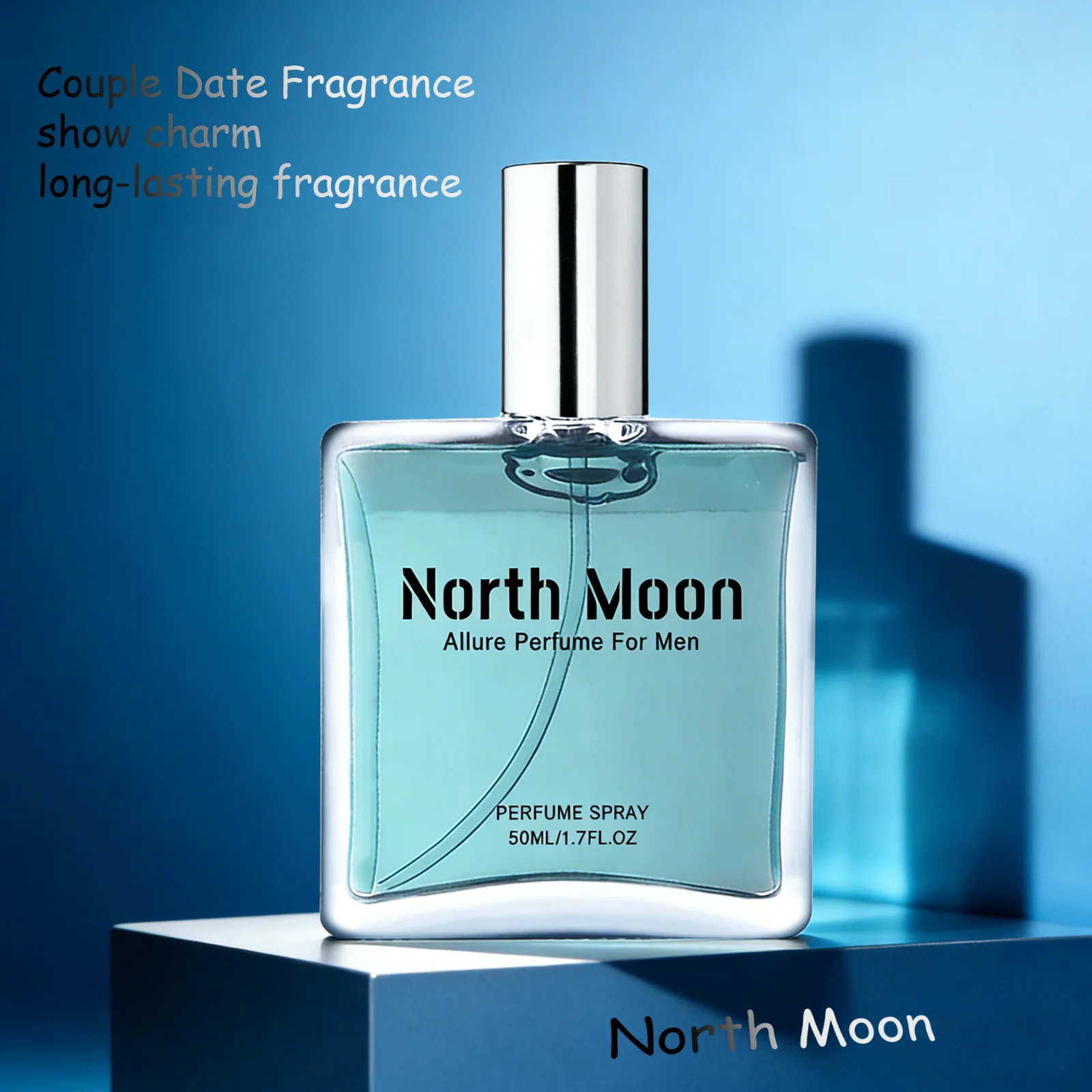 

NORTH MOON Allure Perfume For Men Enchanting fragrance increases attraction and boosts confidence. Showcasing male charm