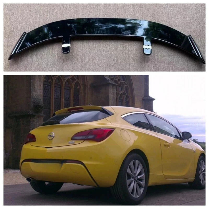 Aileron de toit de voiture en plastique ABS, aileron arrière pour Opel Astra GTC J, accessoires de voiture