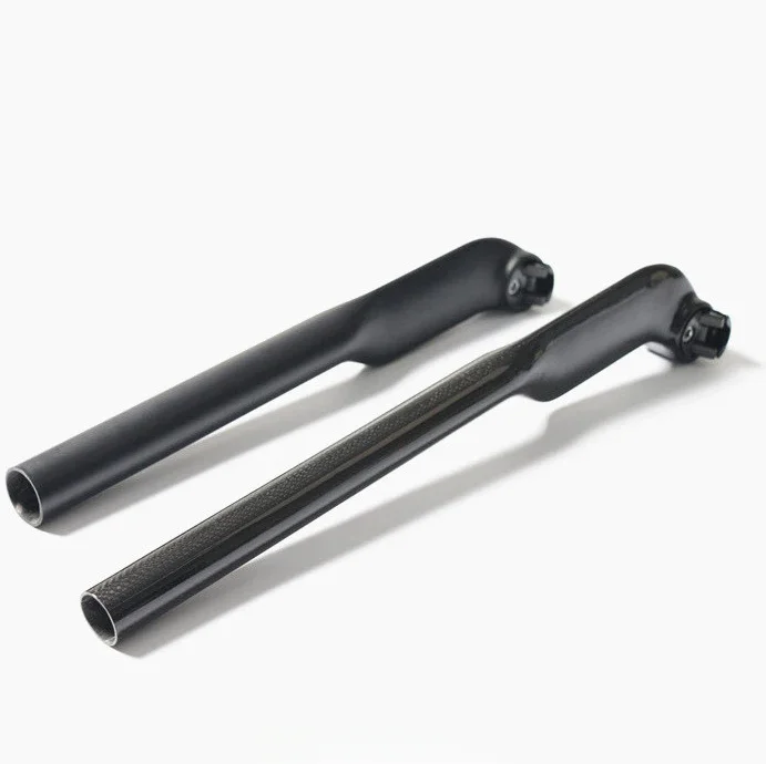 AliExpress NONE Newest mountain bicycle 3K full carbon seatposts lightest carbon bike seatpost 5&20 degrees 27.2/30.8/31.6*350/400mm new
