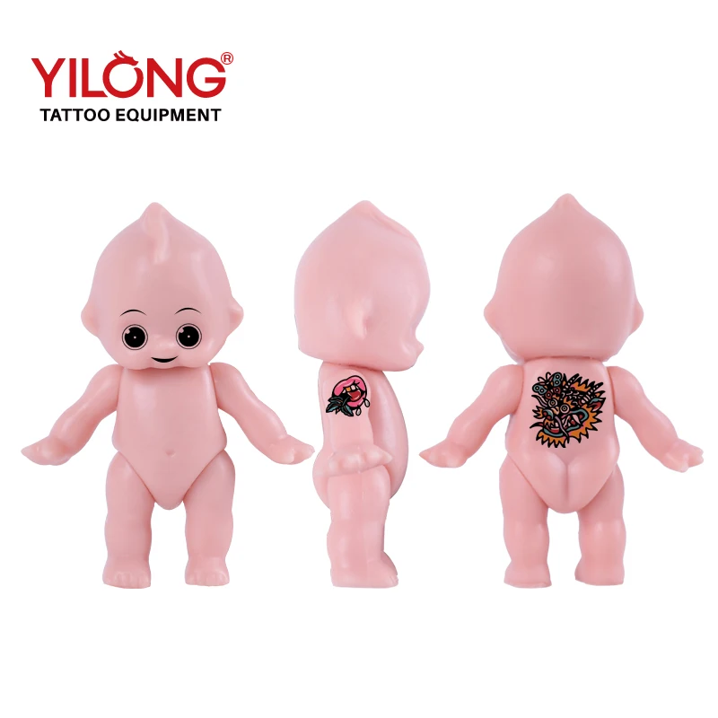 Cute Doll Silicone Practice Skin Model Creative Auxiliary Training Tattoo Practice Skin For Beginner Tattoo Accessories